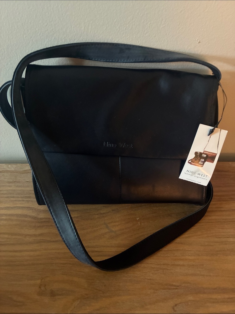 Nine West Black Shoulder Messenger Bag